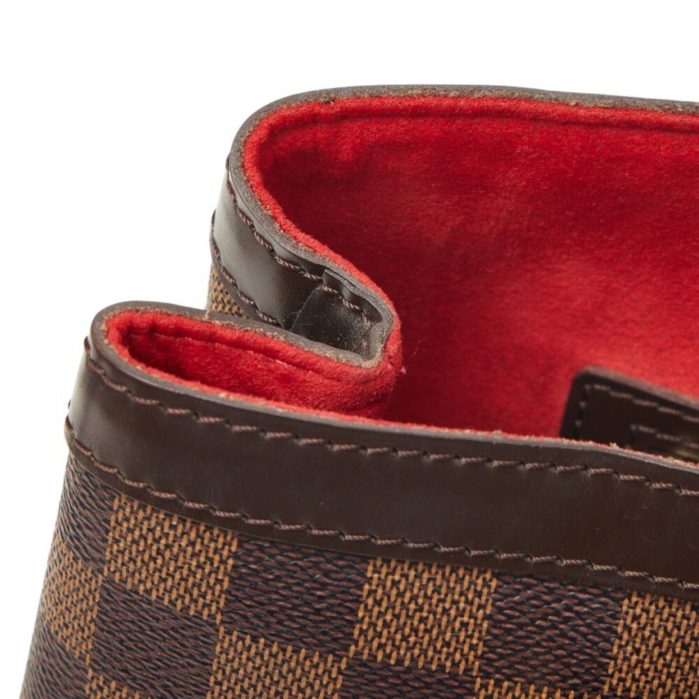 LOUIS VUITTON Brown Damier Leather Tote Bag - Picture 9 of 16